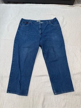 L.L. Bean Men’s Comfort Waist Jeans Size 44 X 29 100% Cotton